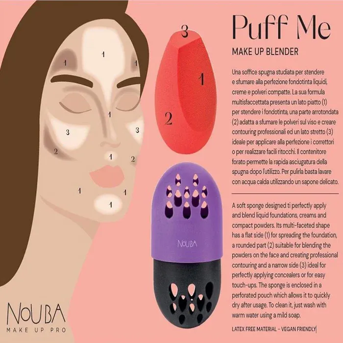 Nouba Puff Me Makeup Blender