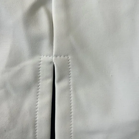 NWT Carbon38 White &amp; Black Tennis Skirt Size Large