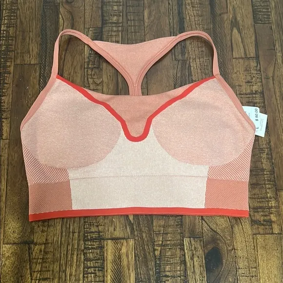 NWT STELLA MCCARTNEY ADIDAS Sports Bra TrueStrength Seamless Yoga Sz Large