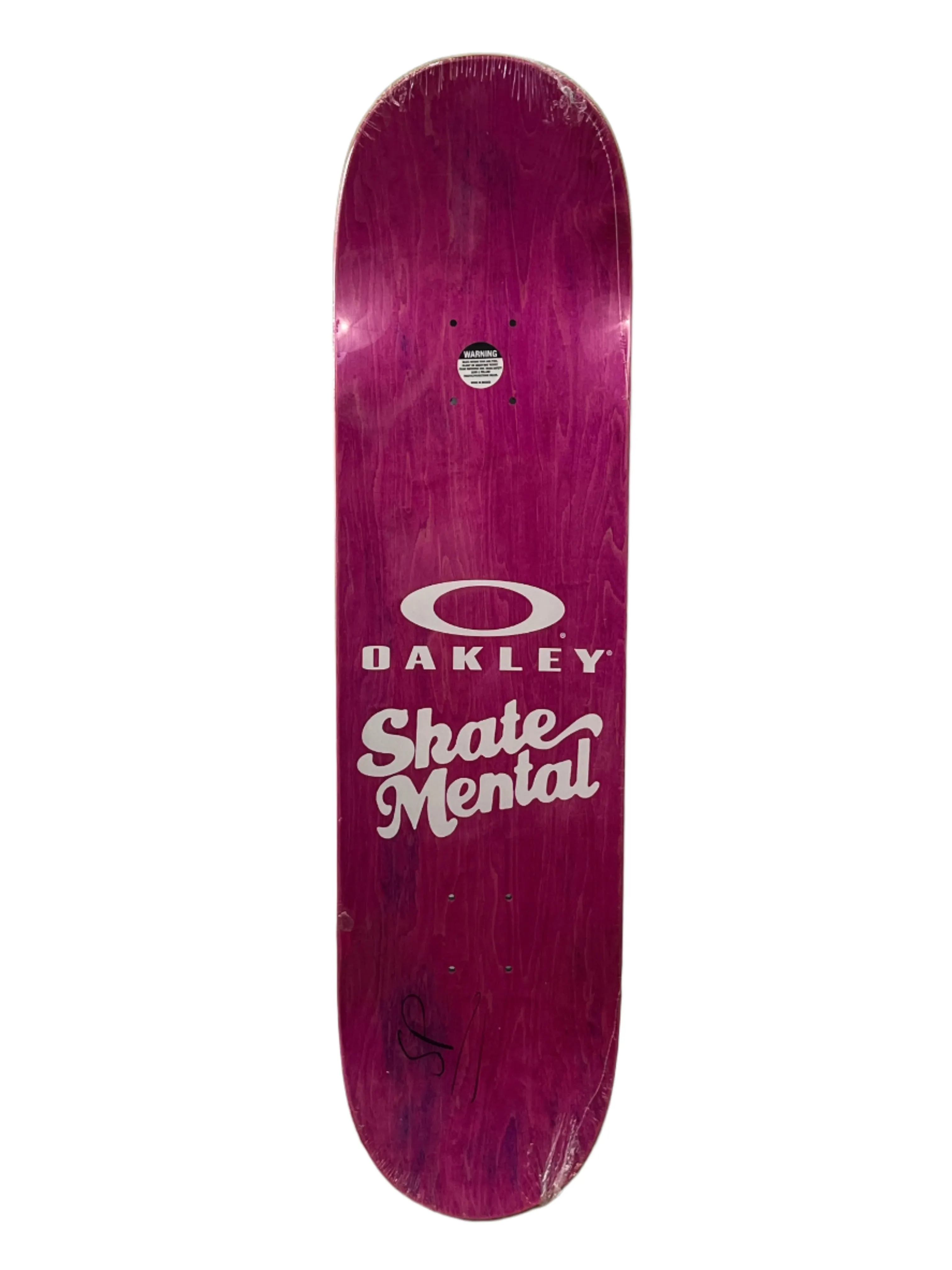 Oakley Skate Mental Take A Hike Skate Deck