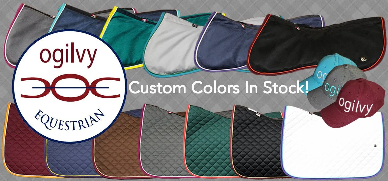 Ogilvy Equestrian Friction Free Pad - Dressage