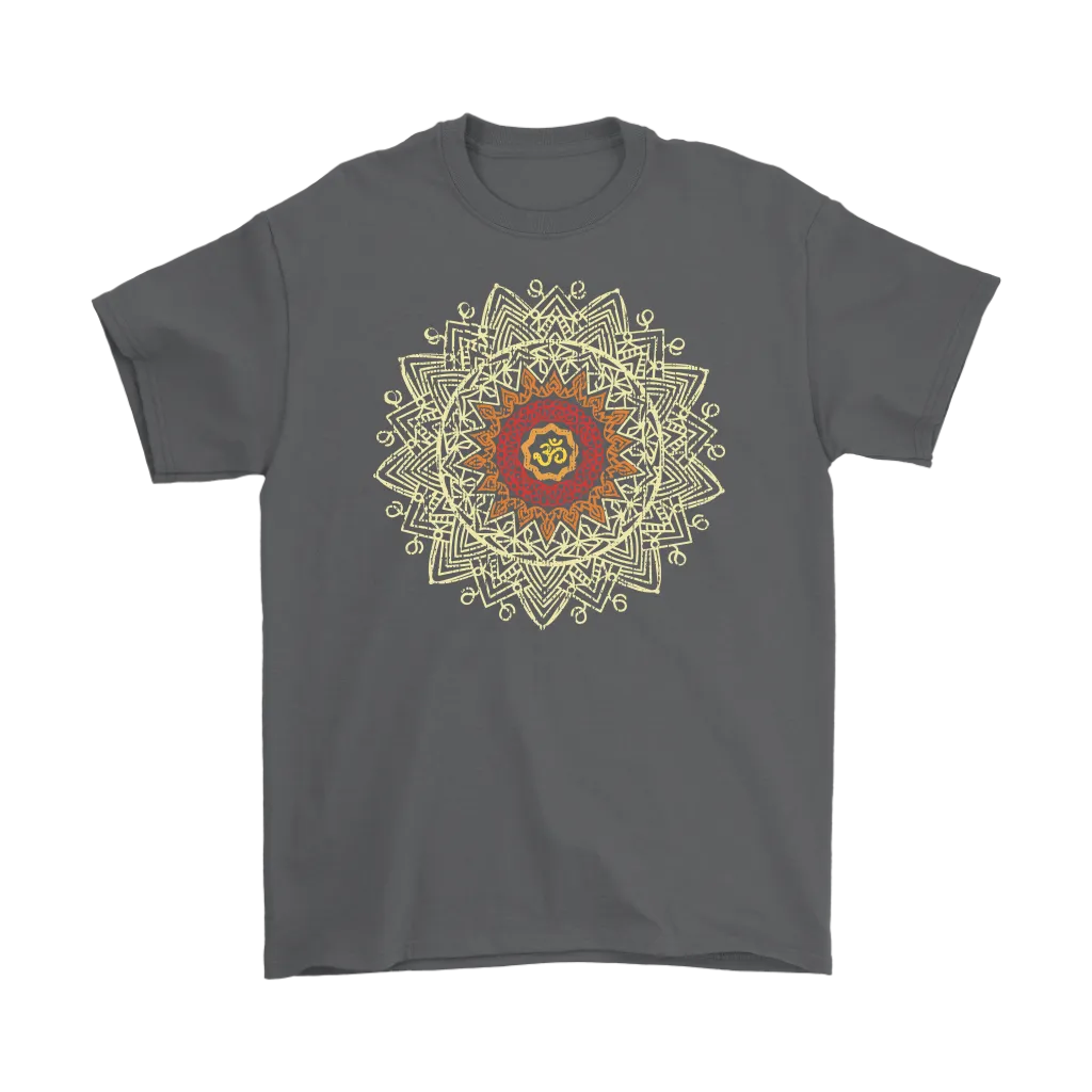 Om Mandala T-shirt, Gift for Meditation, Om Mandala Yoga Shirt, Mandala T-shirt