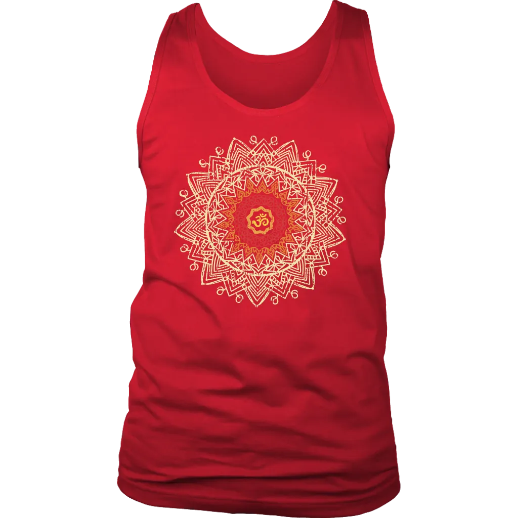 Om Mandala T-shirt, Gift for Meditation, Om Mandala Yoga Shirt, Mandala T-shirt