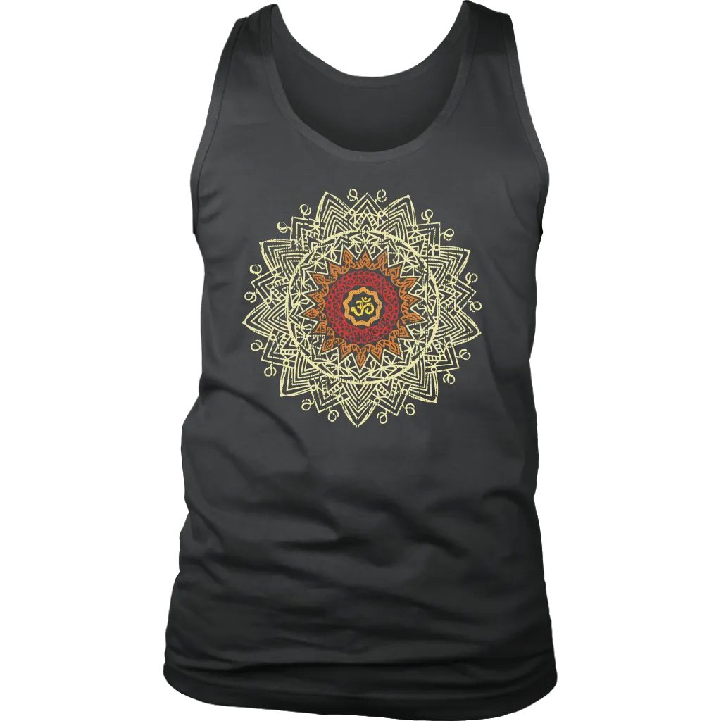 Om Mandala T-shirt, Gift for Meditation, Om Mandala Yoga Shirt, Mandala T-shirt