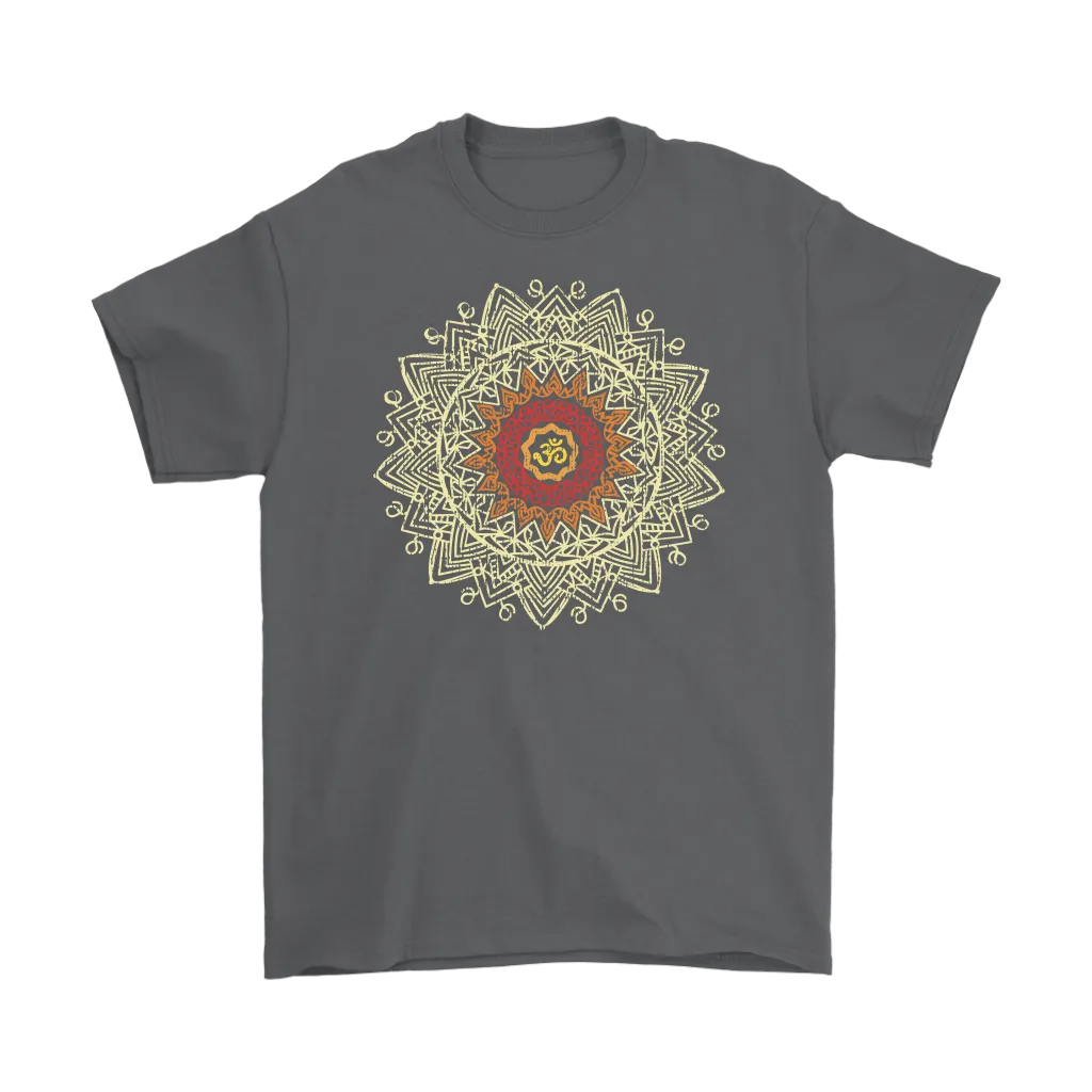 Om Mandala T-shirt, Gift for Meditation, Om Mandala Yoga Shirt, Mandala T-shirt