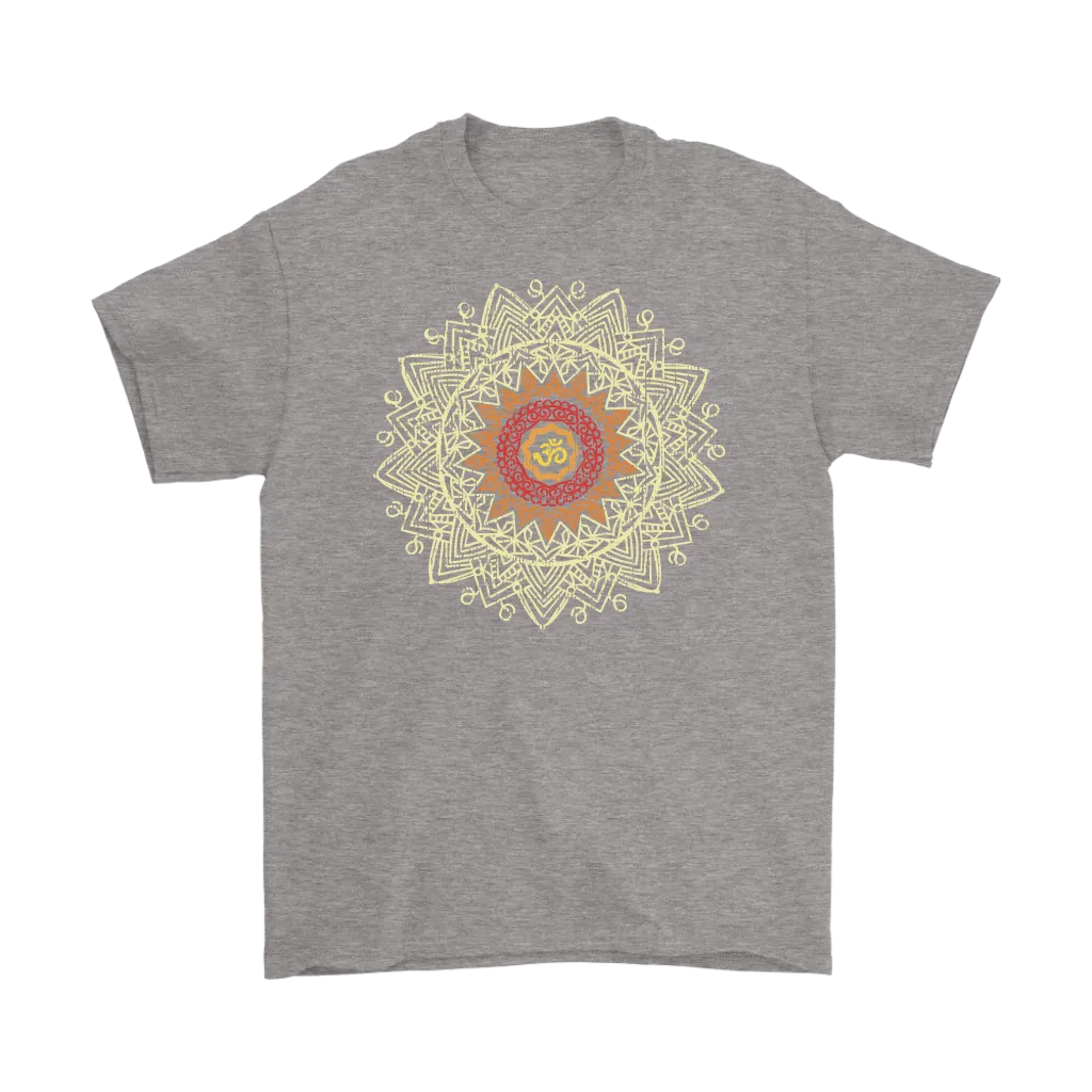 Om Mandala T-shirt, Gift for Meditation, Om Mandala Yoga Shirt, Mandala T-shirt