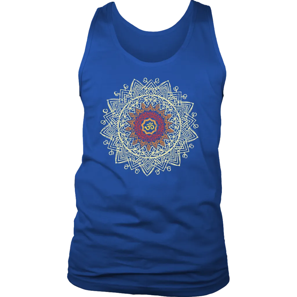 Om Mandala T-shirt, Gift for Meditation, Om Mandala Yoga Shirt, Mandala T-shirt