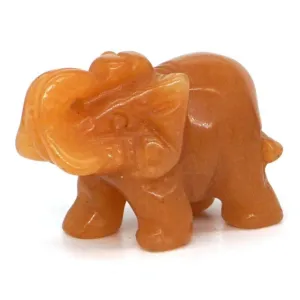 Orange Aventurine Elephant Crystal