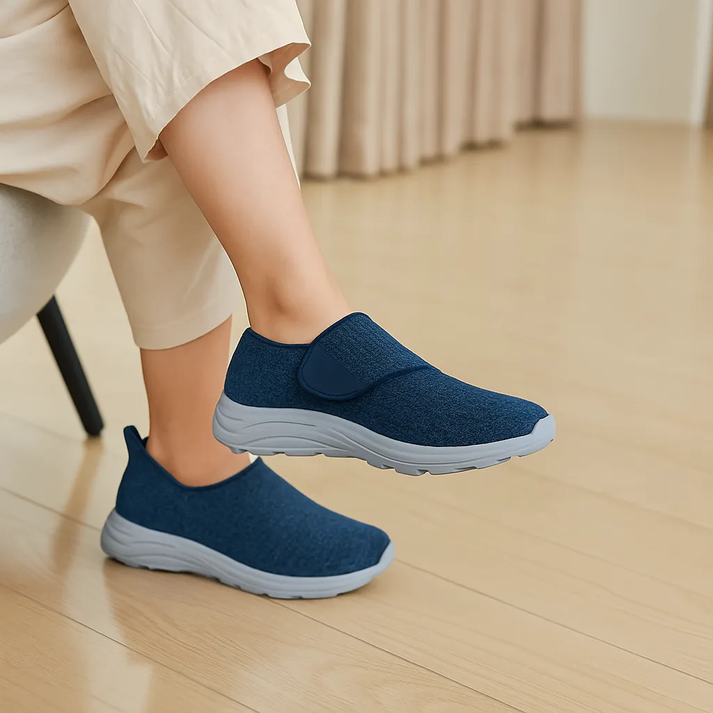 Orthopedic Wide Velcro Shoes