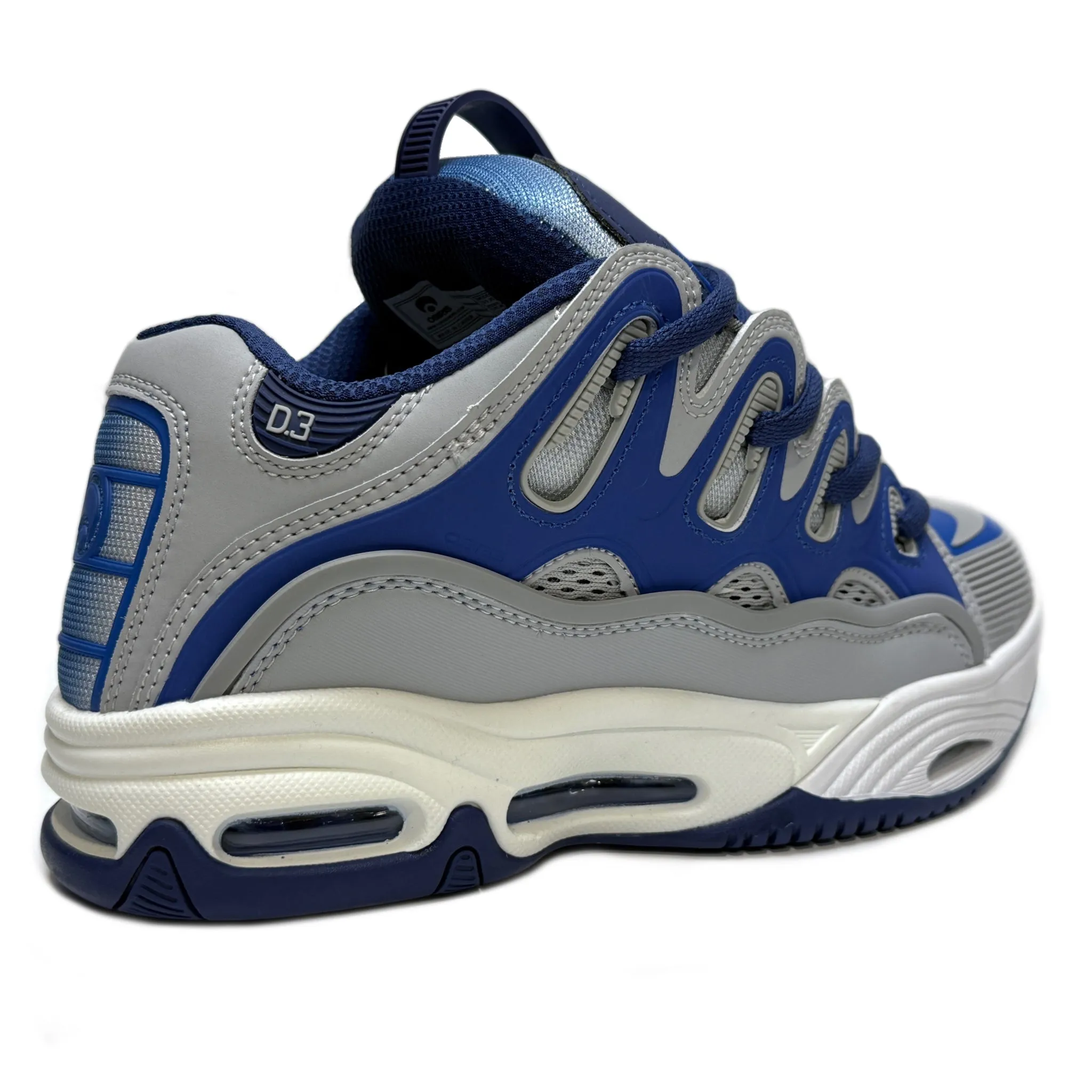 OSIRIS SHOES D3 2001 GREY BLUE BLACK TRAINERS