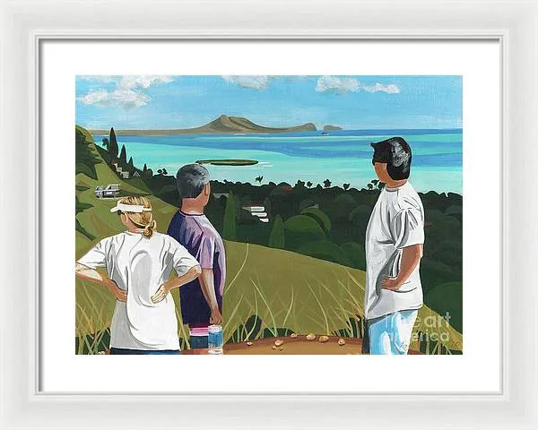 Pillbox Hike - Framed Print