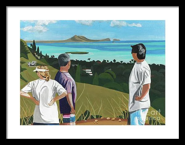 Pillbox Hike - Framed Print