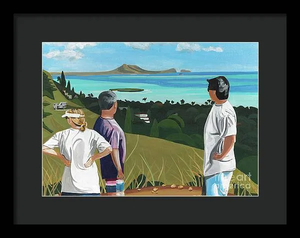 Pillbox Hike - Framed Print