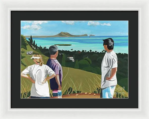 Pillbox Hike - Framed Print