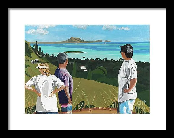 Pillbox Hike - Framed Print