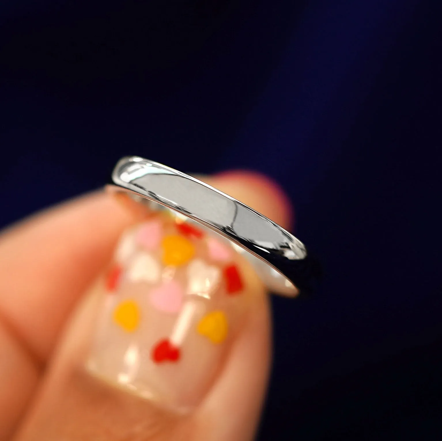 Platinum Mix Mirror Band