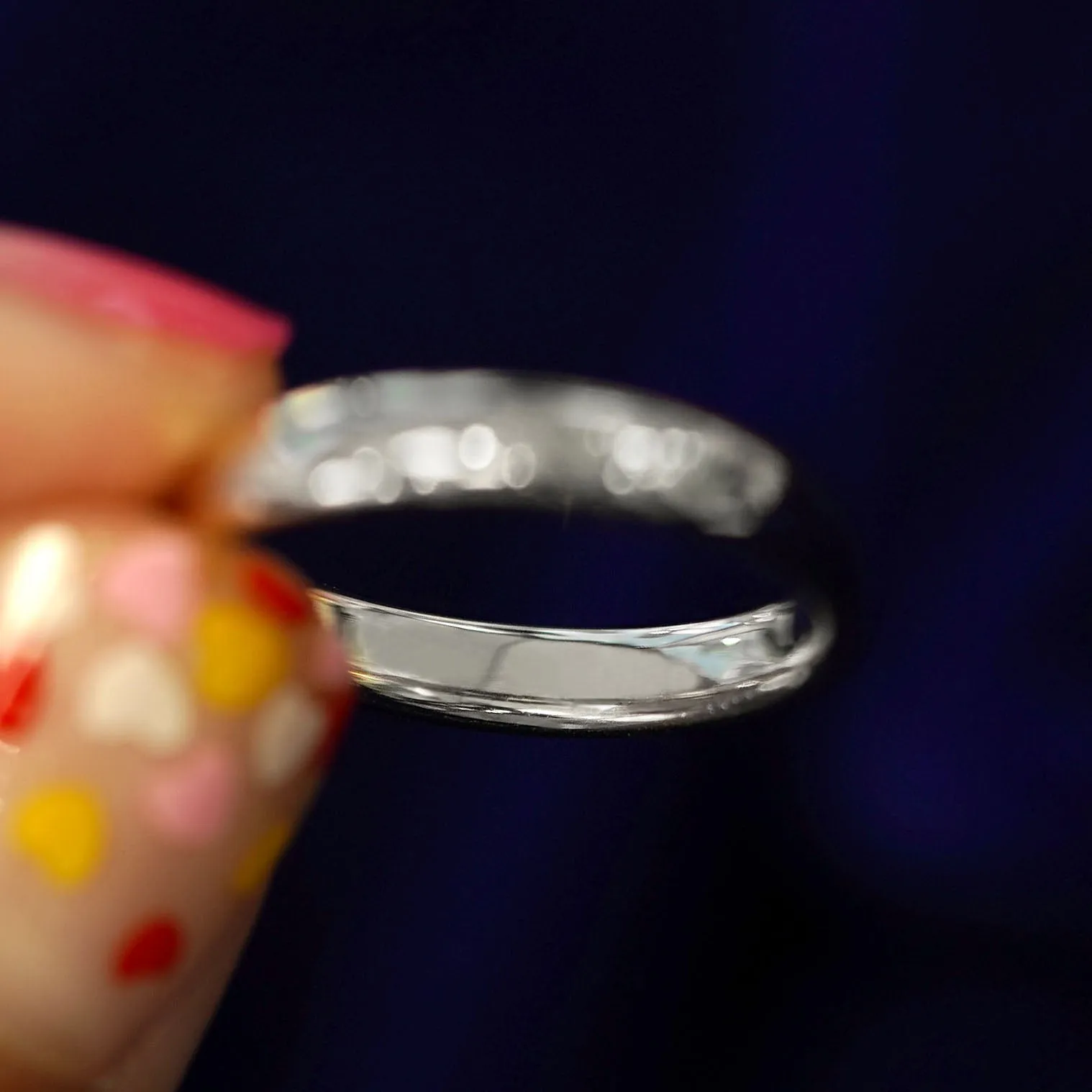 Platinum Mix Mirror Band