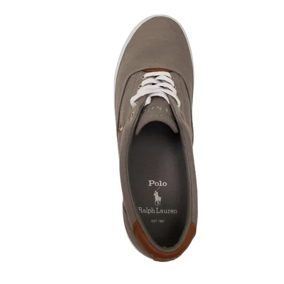 Polo Ralph Lauren Mens Thorton Grey Herringbone Sneakers