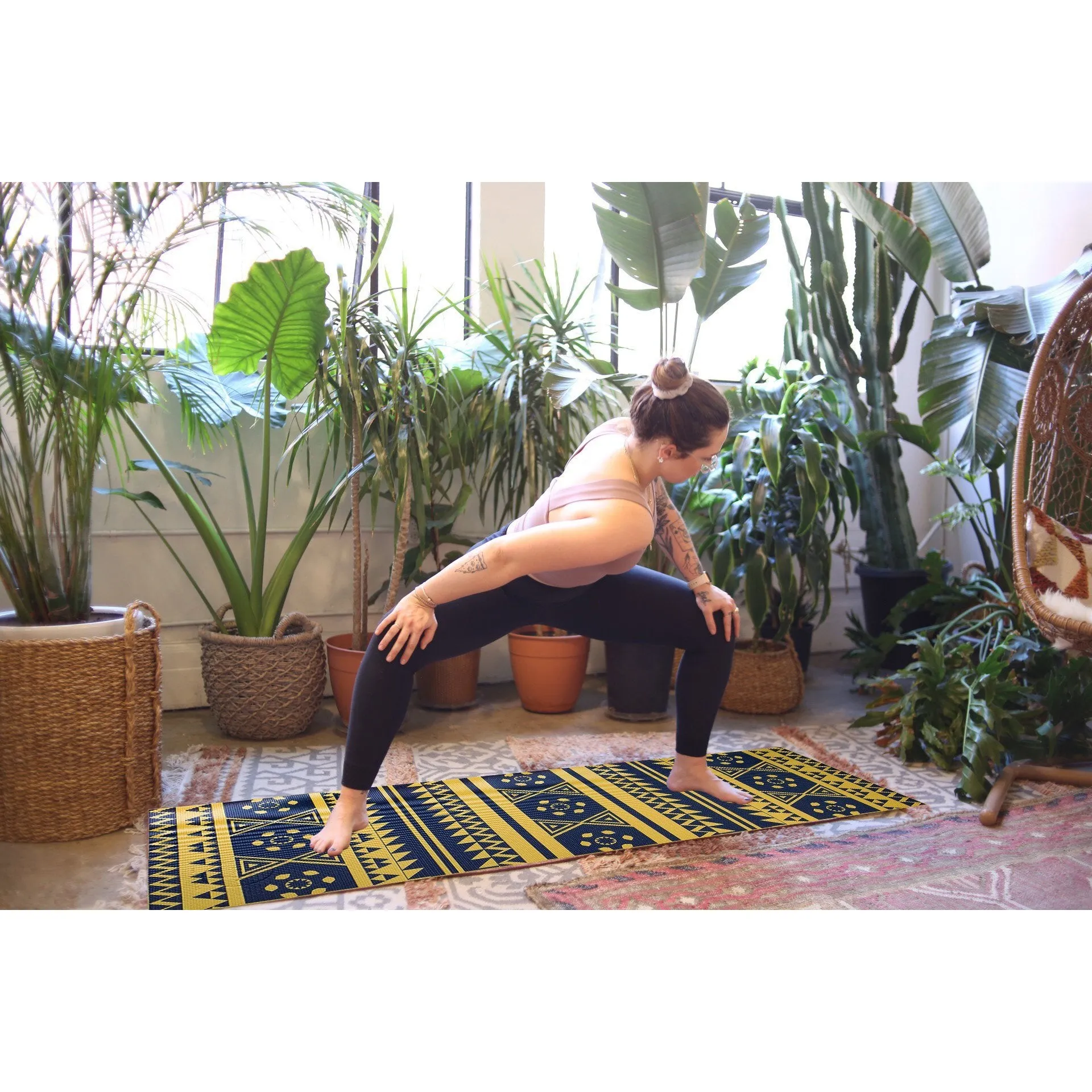 Printed PVC Premium Yoga Mat