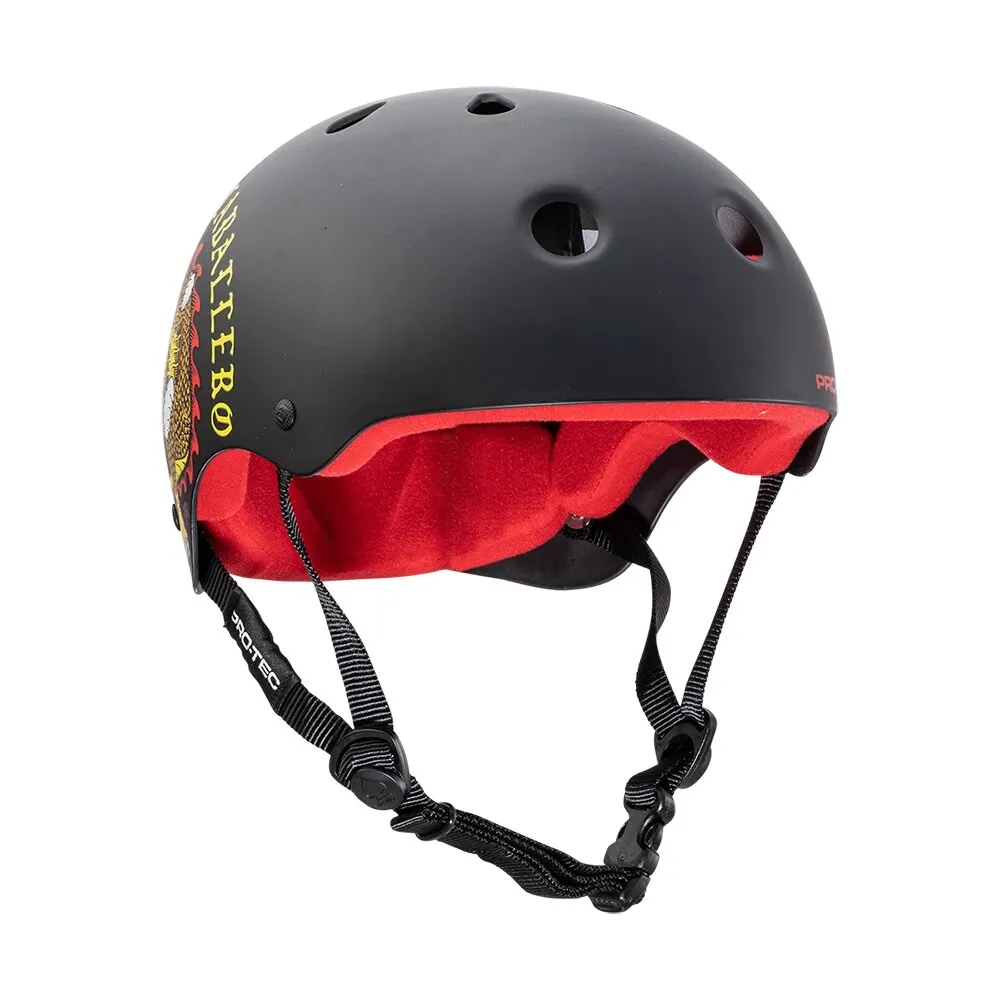 Pro-Tec Classic Skate Cab Dragon Helmet Black