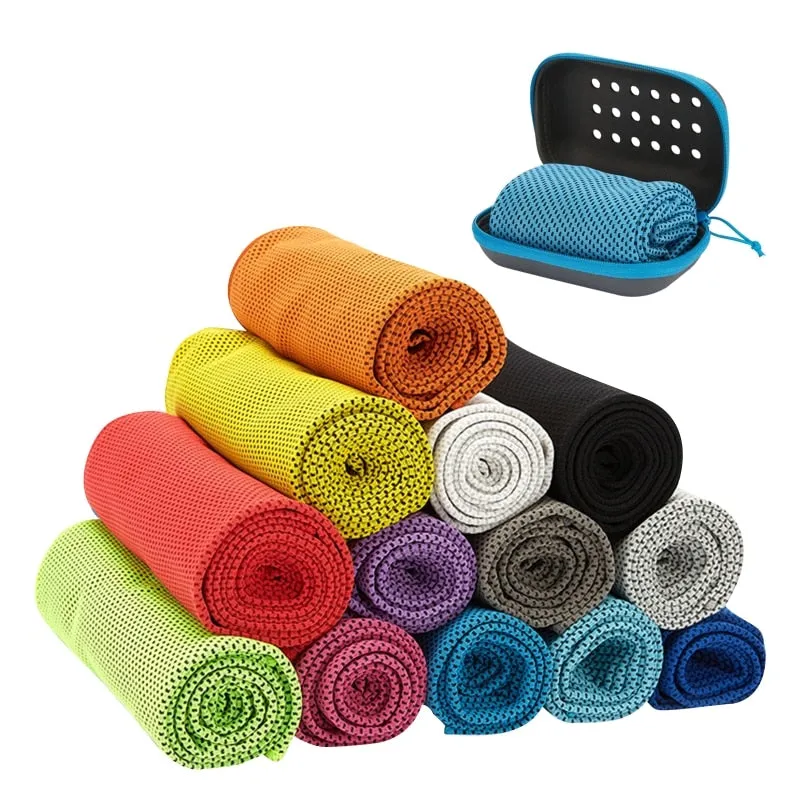 Quick Dry Cooling Towel with Storage