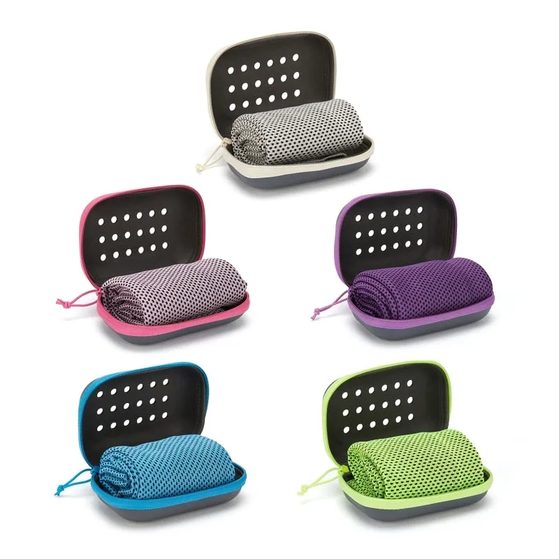 Quick Dry Cooling Towel with Storage