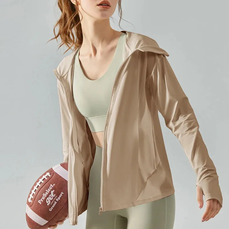 Quick Dry Hooded Jacket