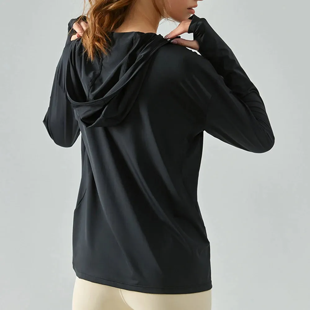 Quick Dry Hooded Jacket
