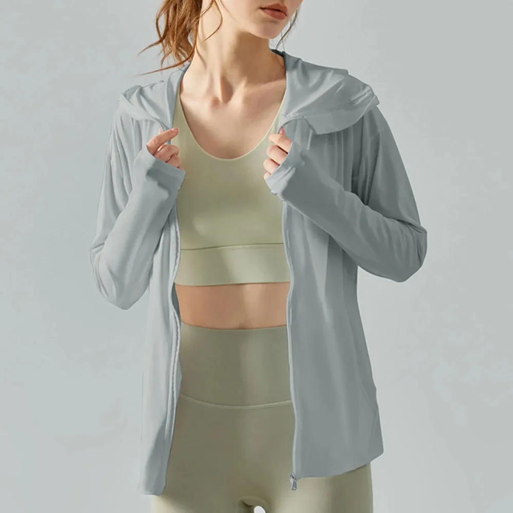 Quick Dry Hooded Jacket