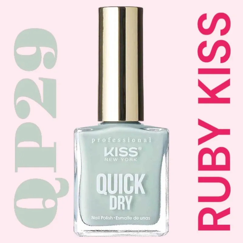 Quick Dry Nail Polish by Kiss New York Professional- Your Fast-Track to Glamour