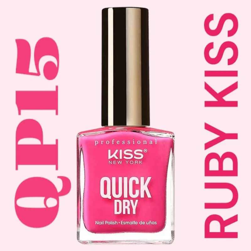 Quick Dry Nail Polish by Kiss New York Professional- Your Fast-Track to Glamour