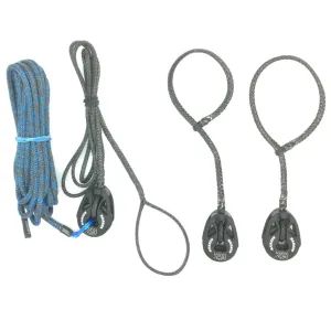 Quick Release Outhaul System - Side Of Boom - Harken 29mm Carbo Blocks