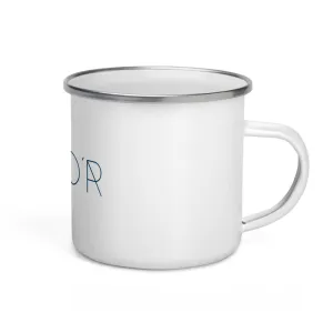 "Nomad'r- Navy" Enamel Mug