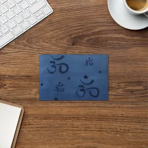 "OM" Greeting card