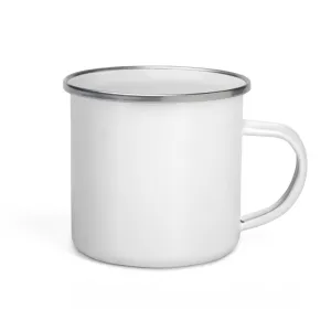 "Wanderlust Definition" Enamel Mug