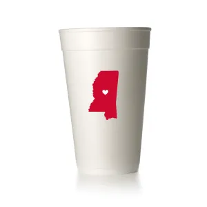 Red Mississippi Cups