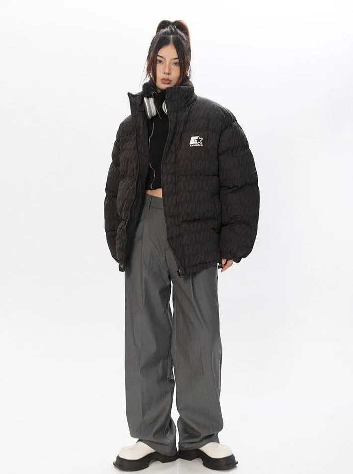 Reflective Puffer Jacket