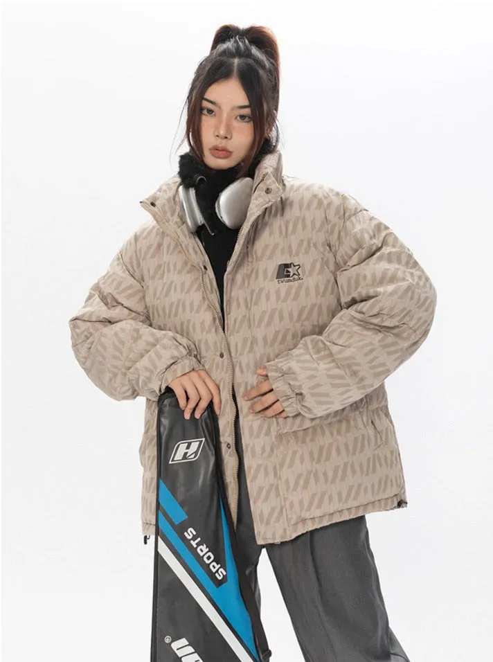 Reflective Puffer Jacket