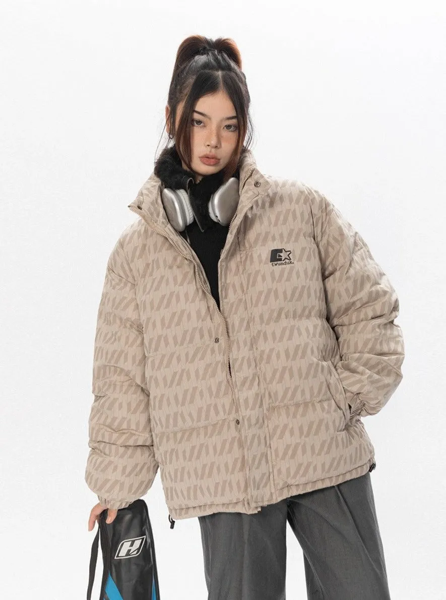 Reflective Puffer Jacket