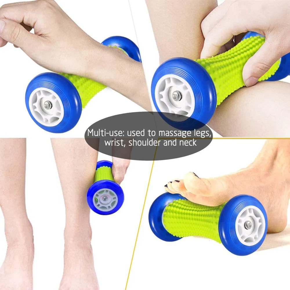 Reflexology Foot Massager Tool, Plantar Fasciitis Relieve Diabetic Neuropathy ,Acupressure Trigger Point Therapy , Heel Arch Arthritis