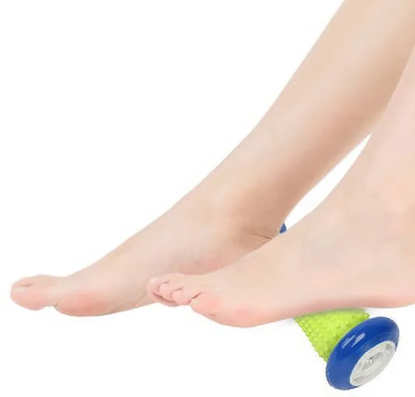 Reflexology Foot Massager Tool, Plantar Fasciitis Relieve Diabetic Neuropathy ,Acupressure Trigger Point Therapy , Heel Arch Arthritis