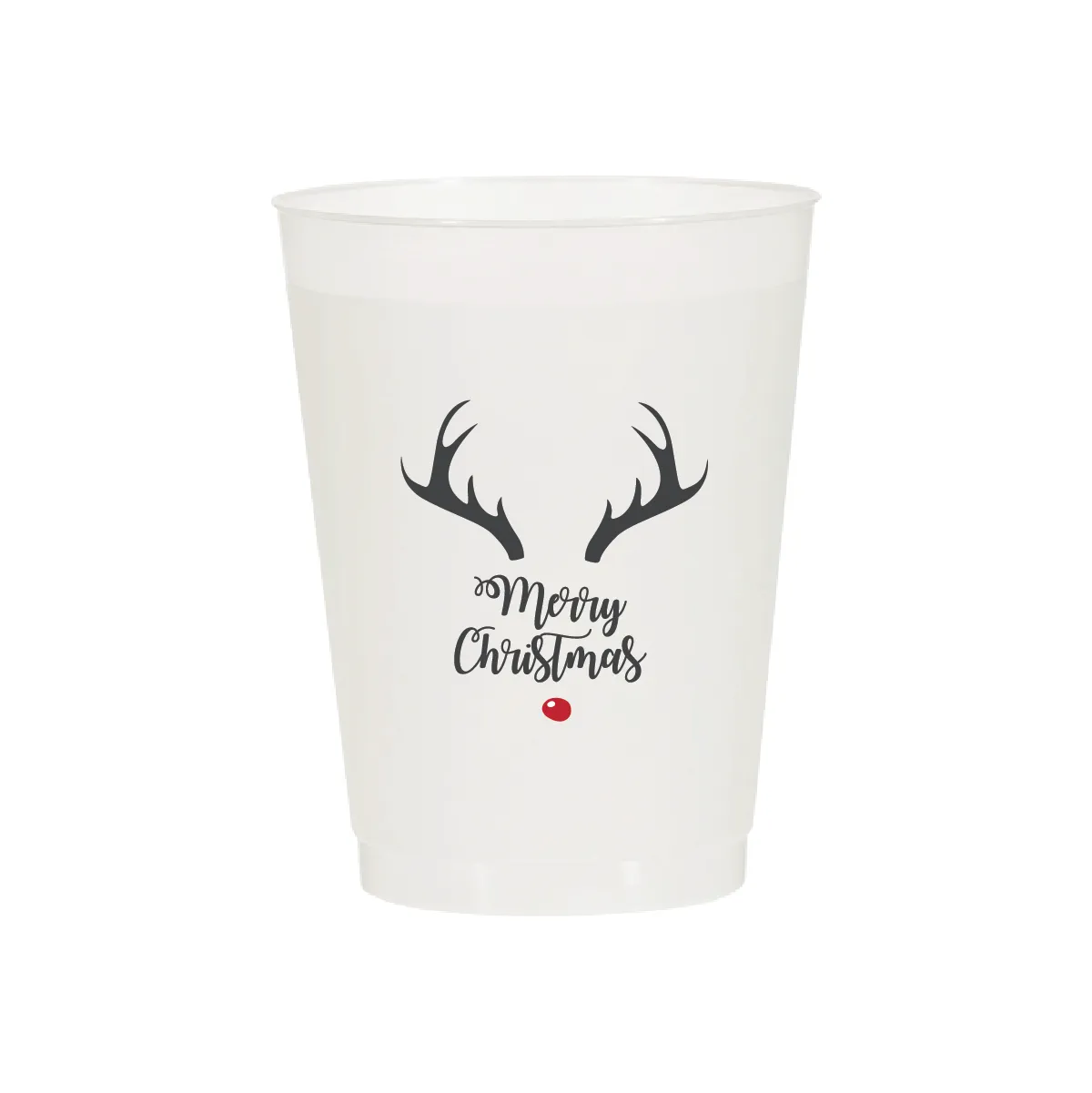 Reindeer Merry Christmas Cups