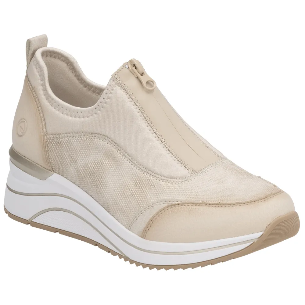 Remonte D0T08-61 (Hurley) Perlcreme Trainers