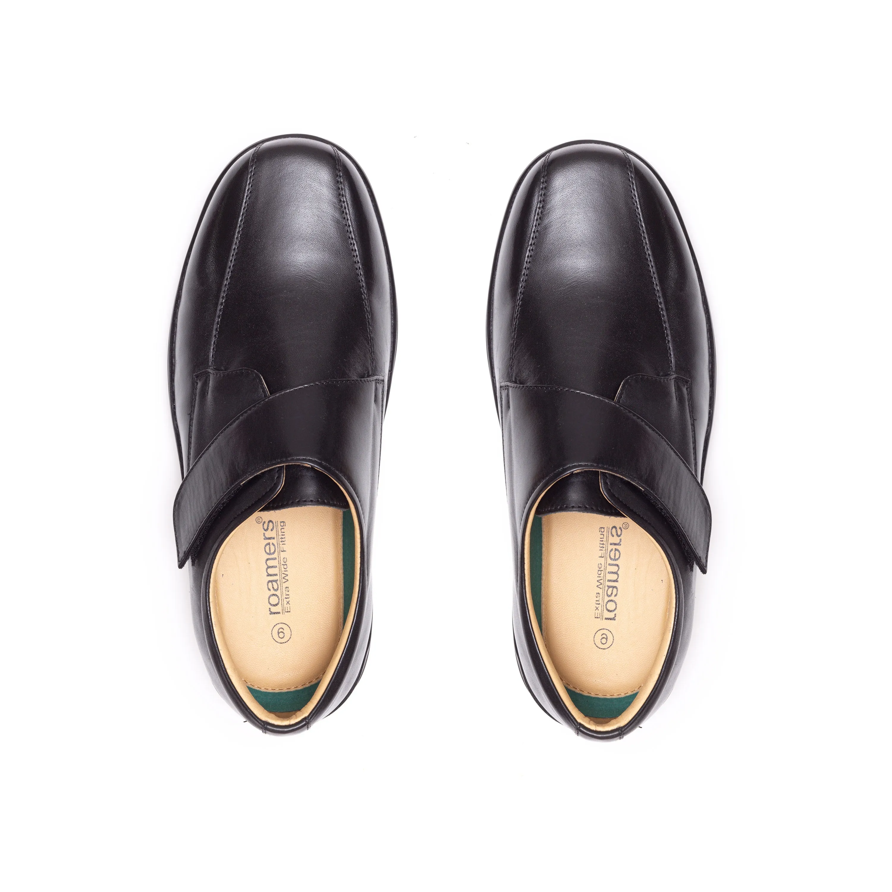 Roamers M435A Schuhe für Herren, weite Passform