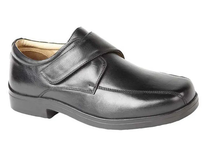 Roamers M435A Schuhe für Herren, weite Passform