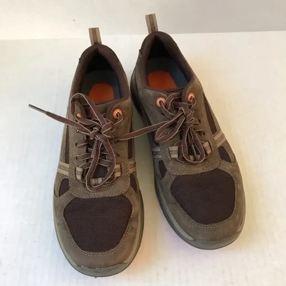 rockport xcs brown hike sneaker  men’s size 7