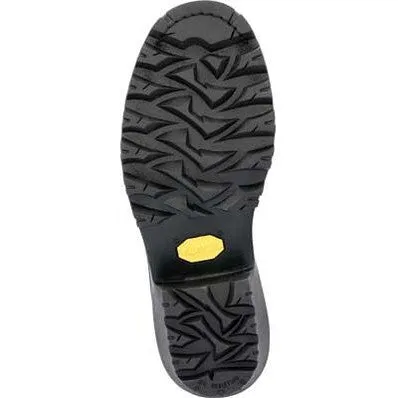 Rocky Men's Code Red HotShot 10" Soft Toe Logger Fire Boot- Black- RKD0119