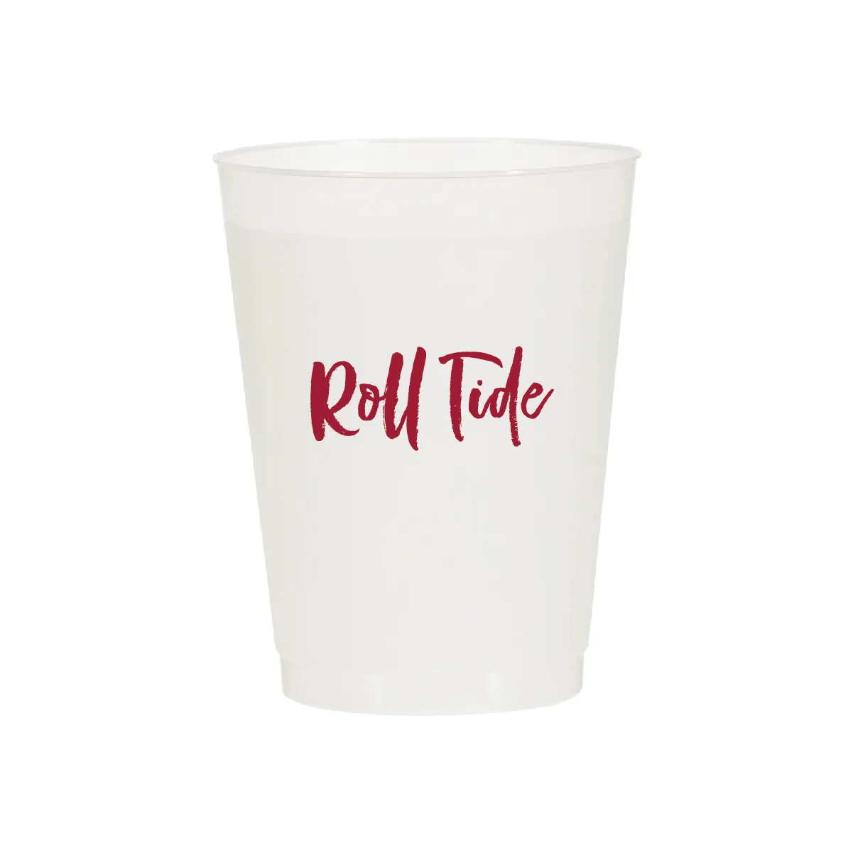 Roll Tide Script Cups