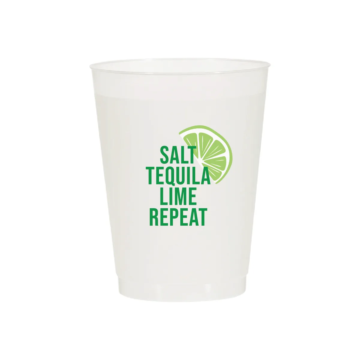 Salt Tequila Lime Repeat Cups