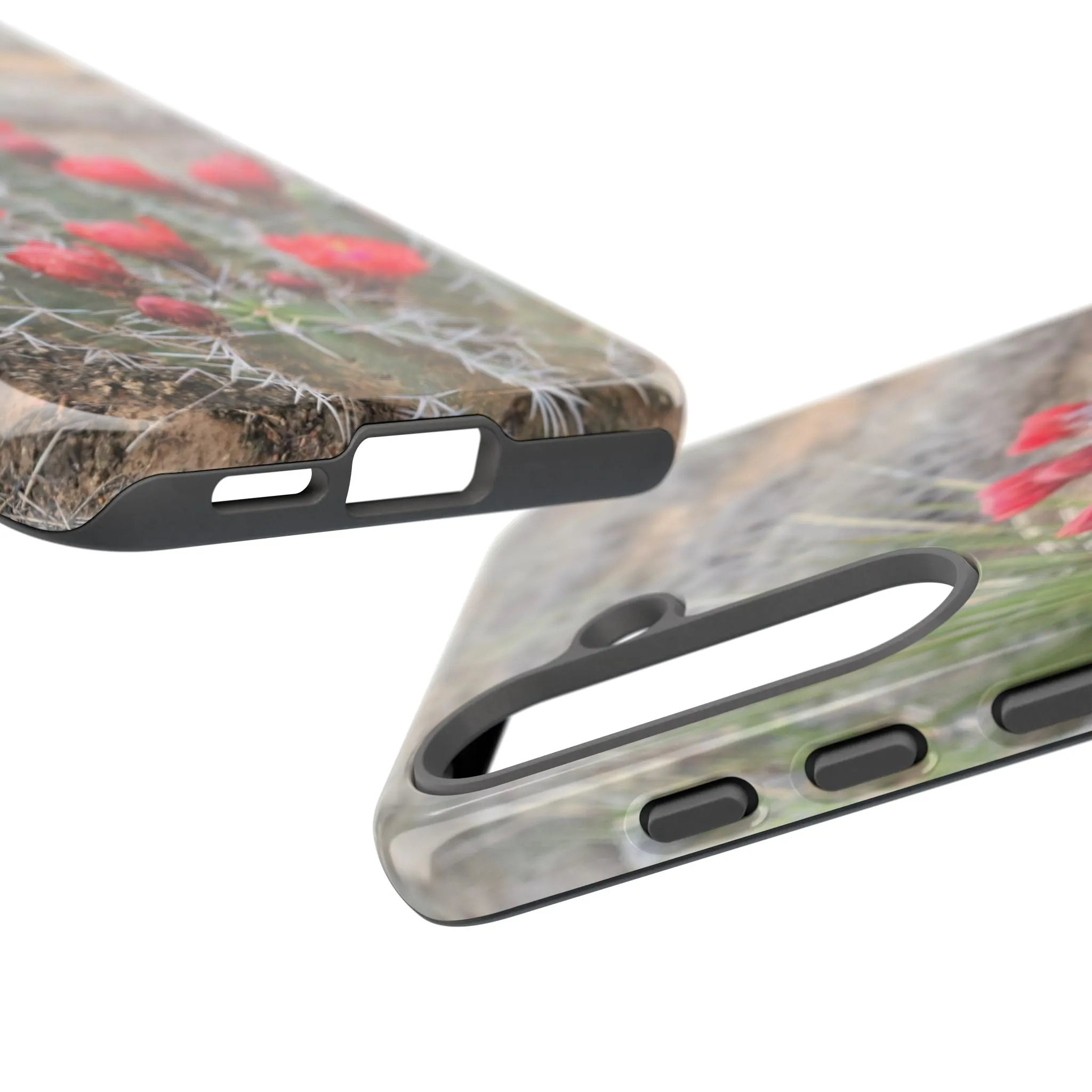 Samsung S10 - S25 Cactus Floral Tough Phone Case - Durable and Stylish Protection